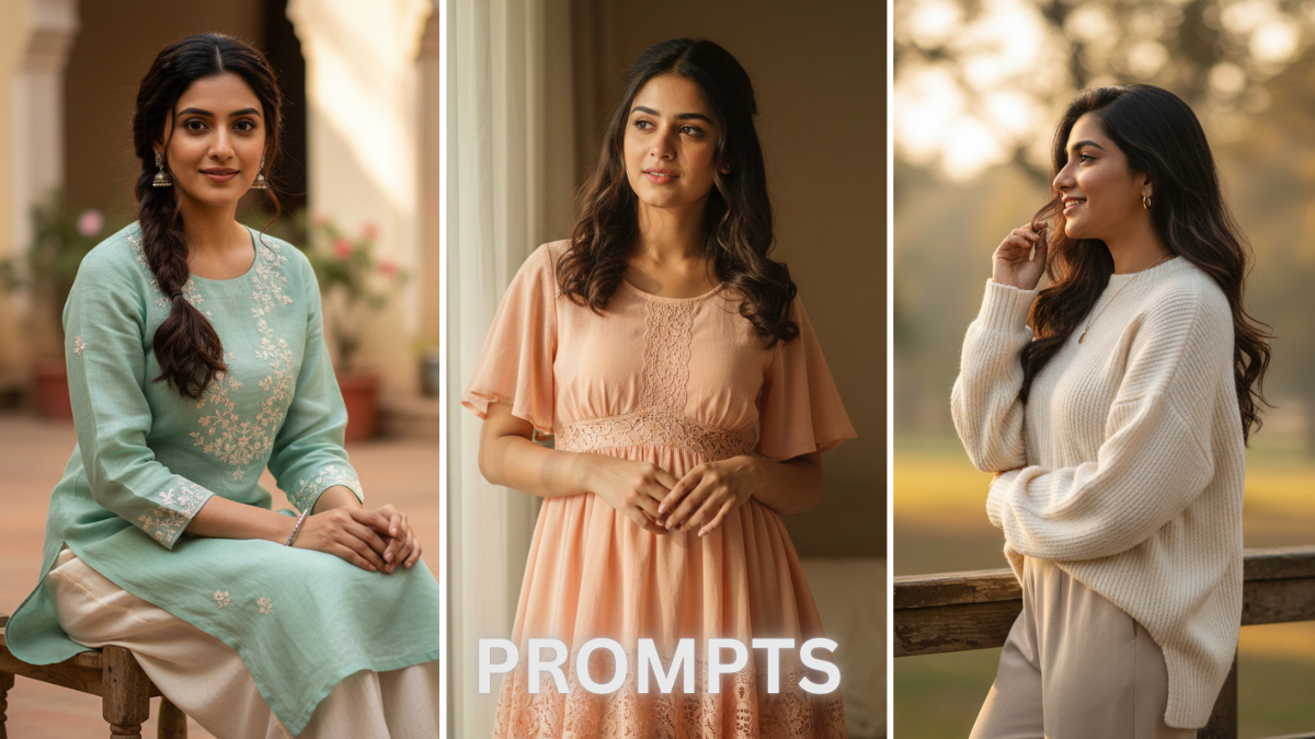 भारतीय लड़कियों के लिए जेमिनी एआई फोटो प्रॉम्प्ट्स से 4K HD पोर्ट्रेट्स बनाने के तरीके