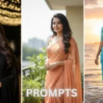 आधुनिक साड़ी के लिए 10 प्रेरणादायक जेमिनी एआई छवियाँ