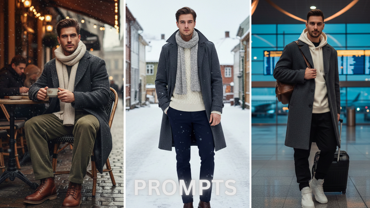 सर्दियों के लिए पुरुषों के 10 जेमिनी एआई फोटो प्रेरणाएँ: स्टाइलिश और गर्म