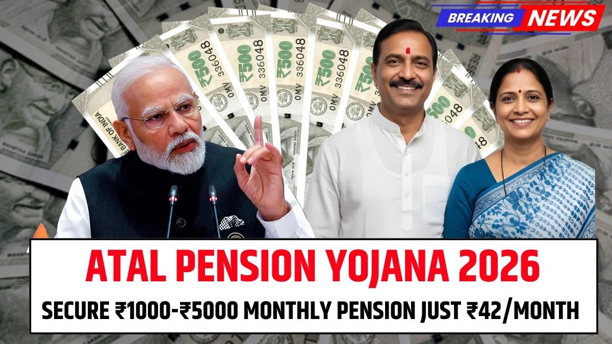 मात्र ₹42 की बचत से पाएं ₹1,000 से ₹5,000 मासिक पेंशन