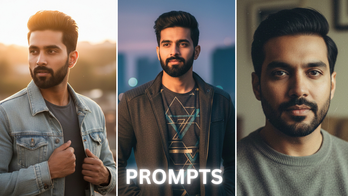 पुरुषों के लिए 4K HD पोर्ट्रेट बनाने के लिए Google Gemini AI के 10 बेहतरीन सुझाव