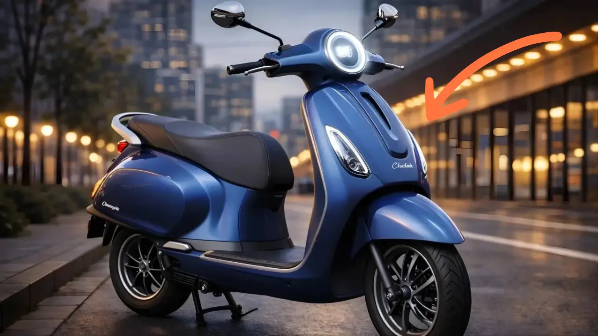 Bajaj Chetak new model features 170 km range and retro design